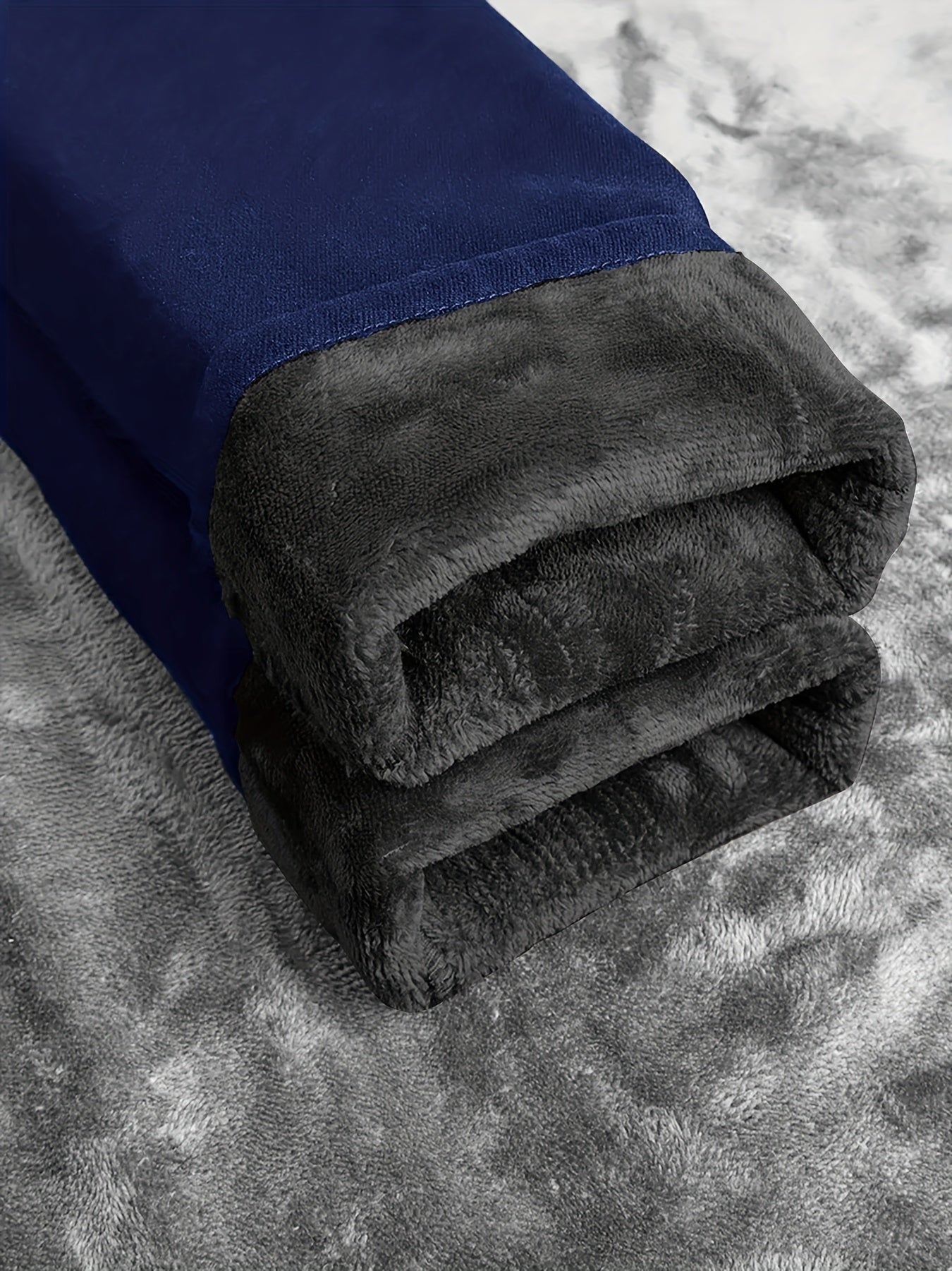 3-Pack Men's Fleece-Lined Jeans, Slim Fit, Classic Solid Color, Stretch Comfort, Winter Thermal Trousers, Winter Pants, Everyday Winter Pants, Modern Men's Wear, Classic Jeans, Highquality Fleece, Men's Jeans, Thermal Jeans,