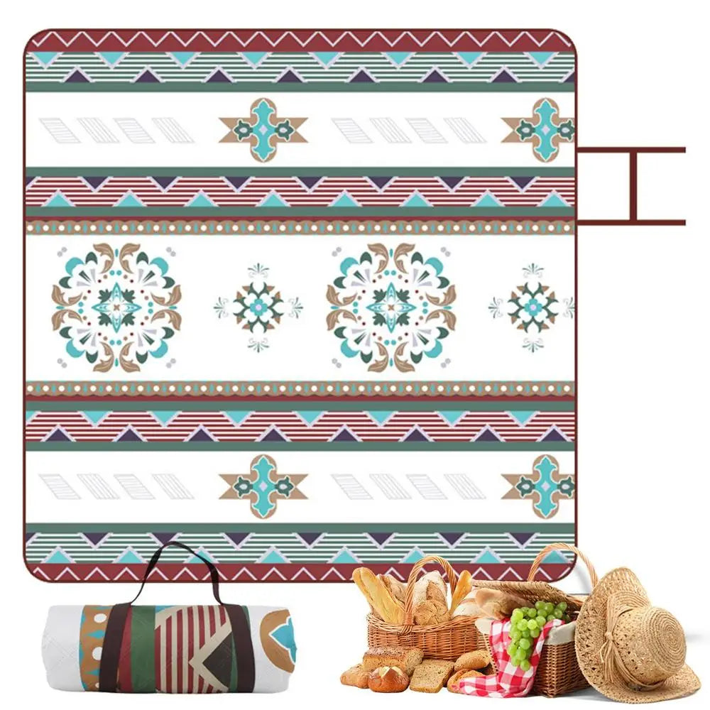 Hign Concerned Chemical Boho Beach Blanket Waterproof