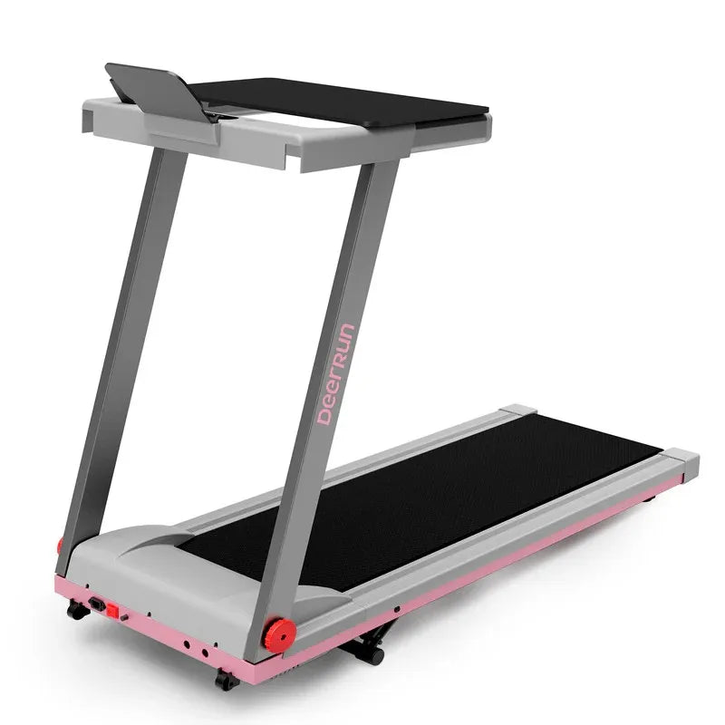 Deerrun 3.0HP Folding Treadmill 7.5 MPH Incline Home Use Heart Rate Test Multifunctional Small Space Friendly with Handles