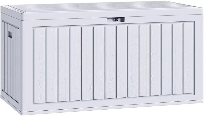 260 Gallon Double Wall Deck Box with Divider Side Handles