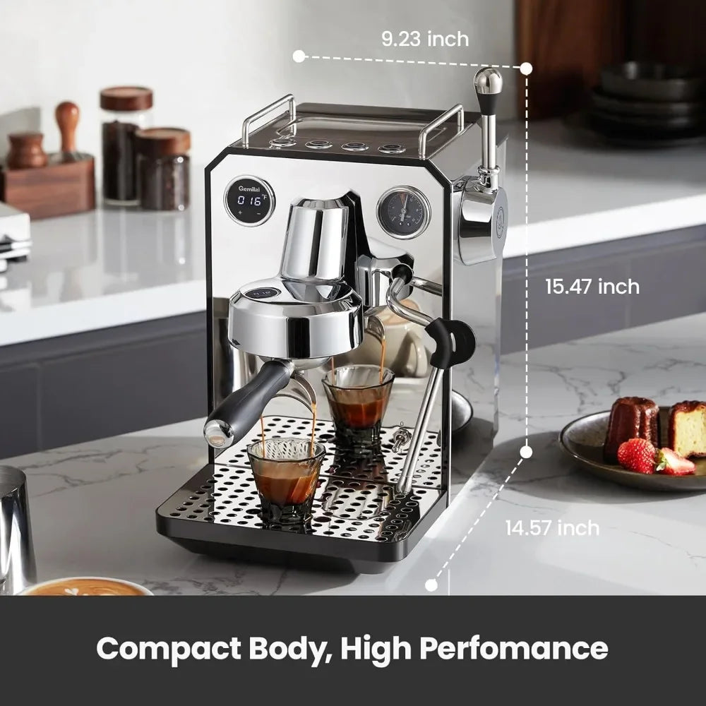 Hign-concerned 15 Bar Espresso Maker With Milk Frother
