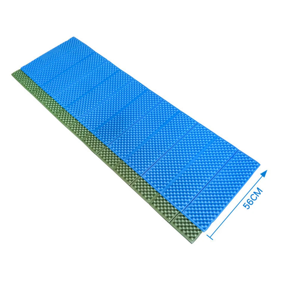 Ultra Light Waterproof Foldable Camping Sleeping Pad Moisture Proof Single Mat for Outdoor Comfort Travel