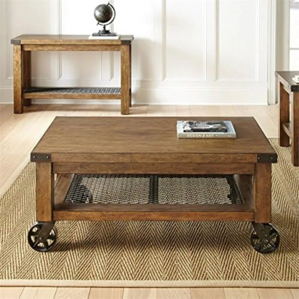 Coffee Table in Distressed Oak