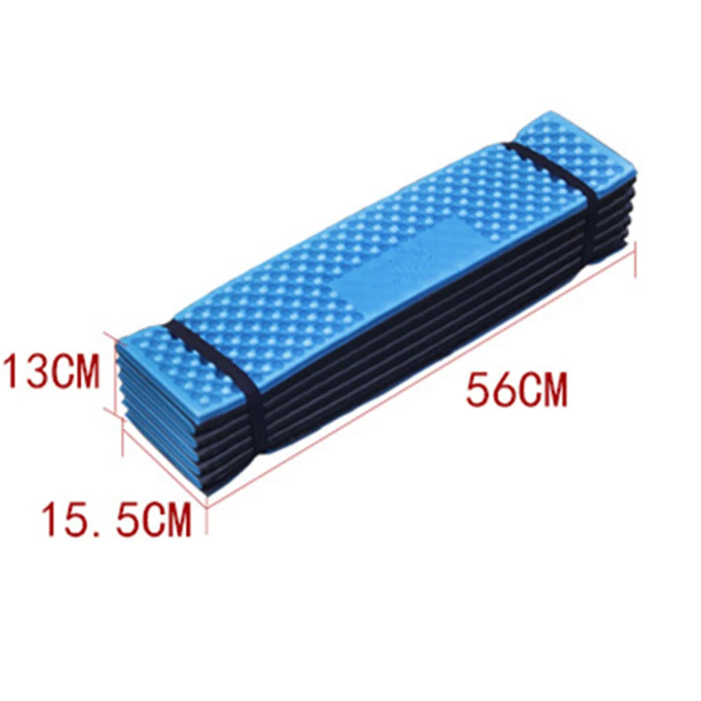 Ultra Light Waterproof Foldable Camping Sleeping Pad Moisture Proof Single Mat for Outdoor Comfort Travel