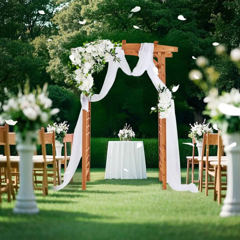 Hignconcerned Premium Fir Wood Garden Arch Trellis