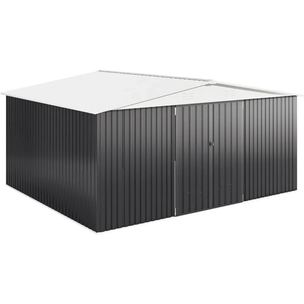 Hign Concerned Outdoor Storage Shed With Lockable Doors