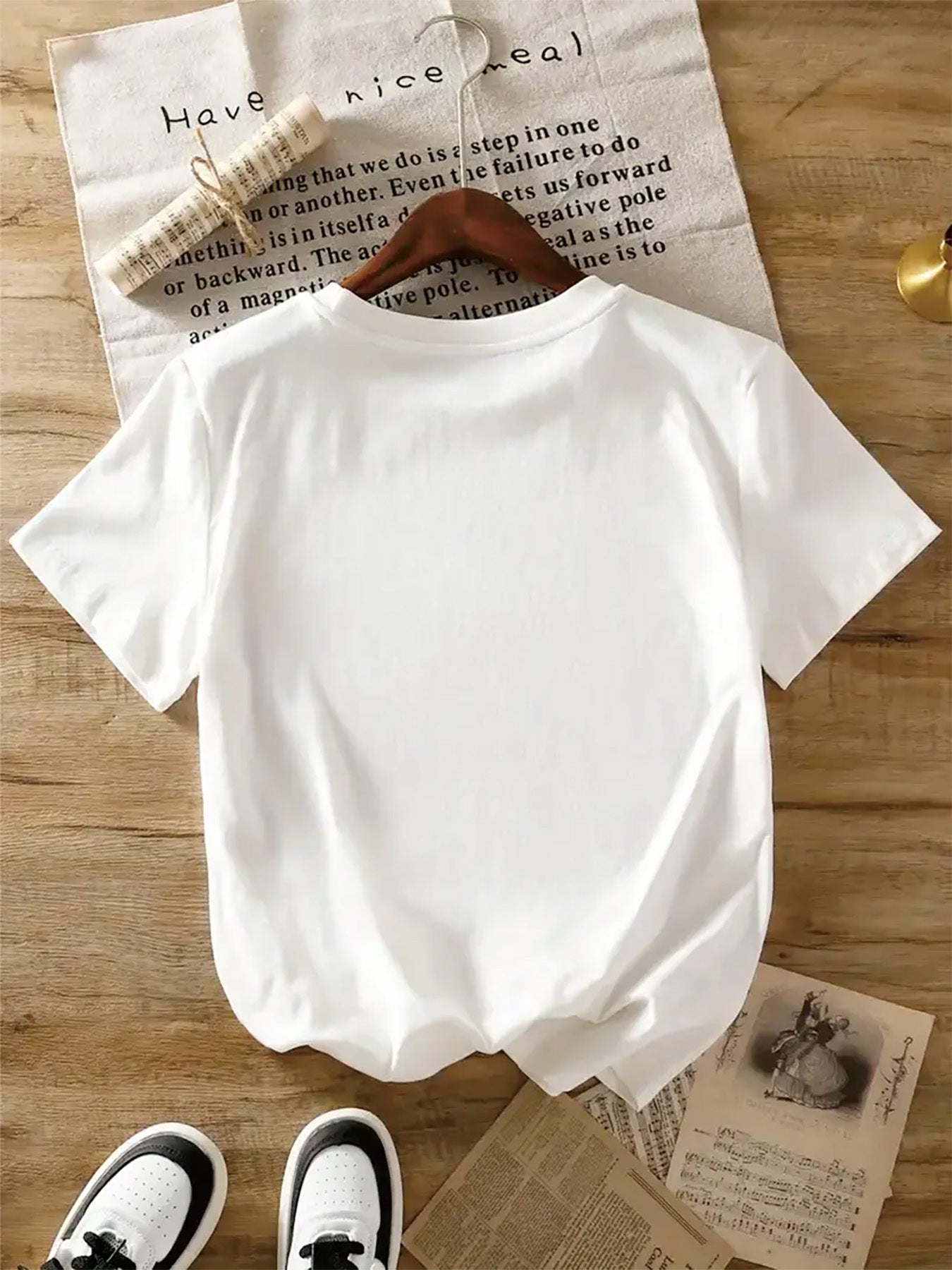 3pcs Women'S T-Shirts - Soft, Breathable, Casual Crew Neck Short Sleeve Tees with "Calvin" Print in Black, White, and Pink - Perfect for Spring/Summer, Available in Multiple Colors from Local Warehouse, Casual Wear | Minimali