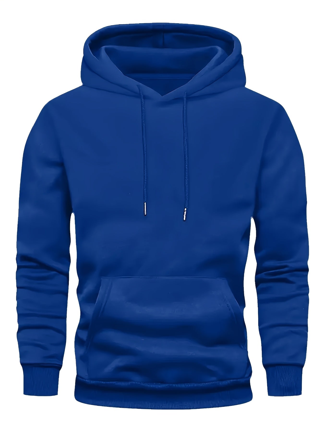 5pcs Men'S Heavyweight 250g Polyester Hoodies - Full-Zip Athletic Pullover with Geometric Print, Minimalist Design & Front Pocket, All-Season Layering Essentials in Black & Multi-Colors (Beige, Blue, Red, White, Navy) | Machi