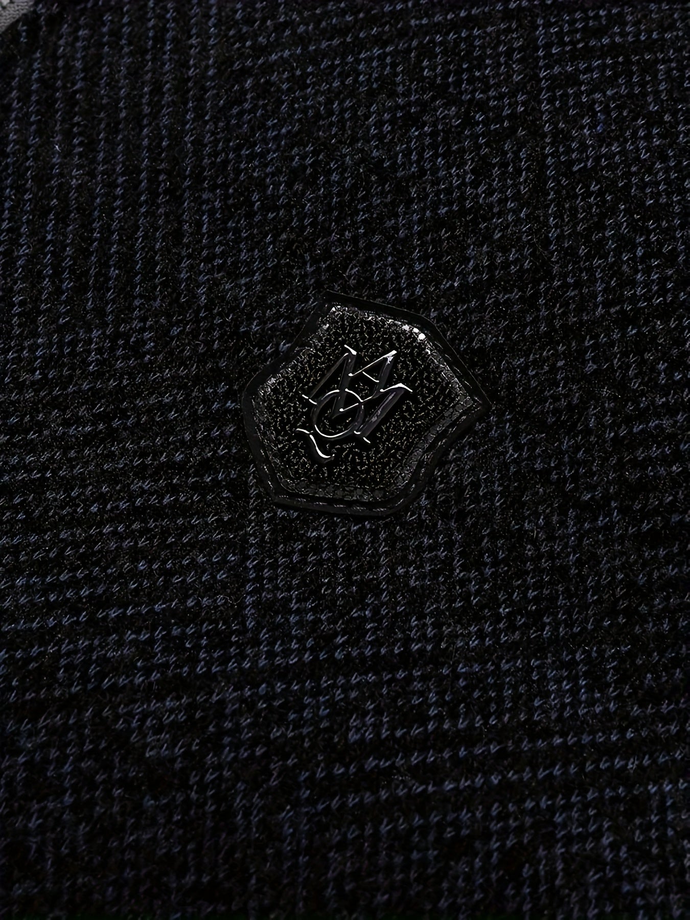 [OBM Winter Coat for Mature Men] Lisen Men's Winter Luxury Plush Jacket - Full-Zip Stand Collar Coat, Black/Brown/Beige Interior, Golden-Tone Logo, Hand Washable Soft Outerwear for Cold Weather & Formal/Casual