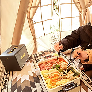 Large Inflatable Tent 135 SQFT for 8 to 10 Person Four Season Waterproof Quick Setup Cabin Tent with Reflective Mylar 600D Oxford Material