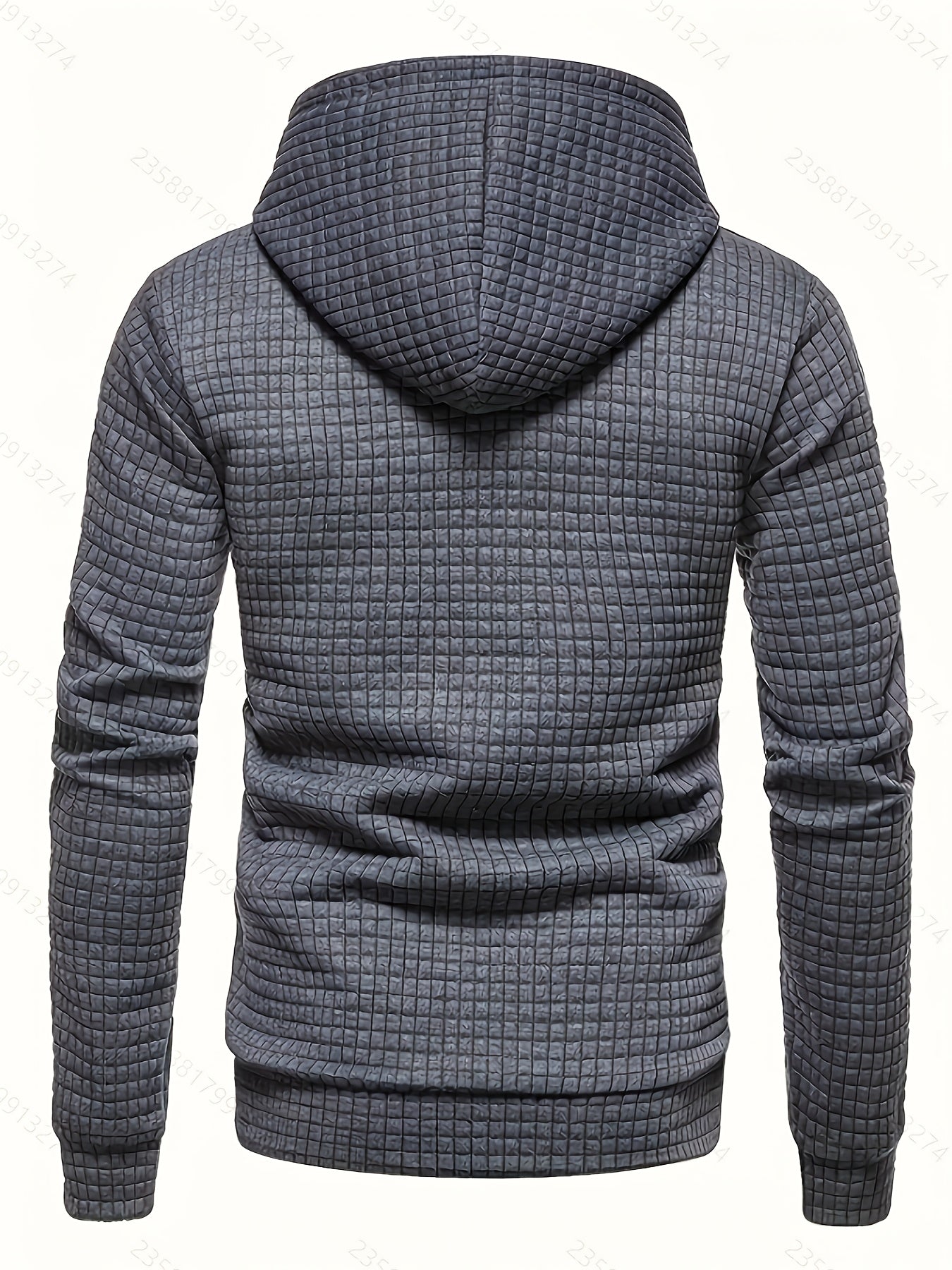 [Heavy-Duty Hooded Sweatshirts] 3pcs Heavy-Duty Men's Hooded Sweatshirts | Pullover Hoodies with Kangaroo Pocket, Dark Grey/Charcoal, Machine Washable Non-Stretch Fabric for Gym, Everyday & Formal Wear - Minimalist Men's Ward