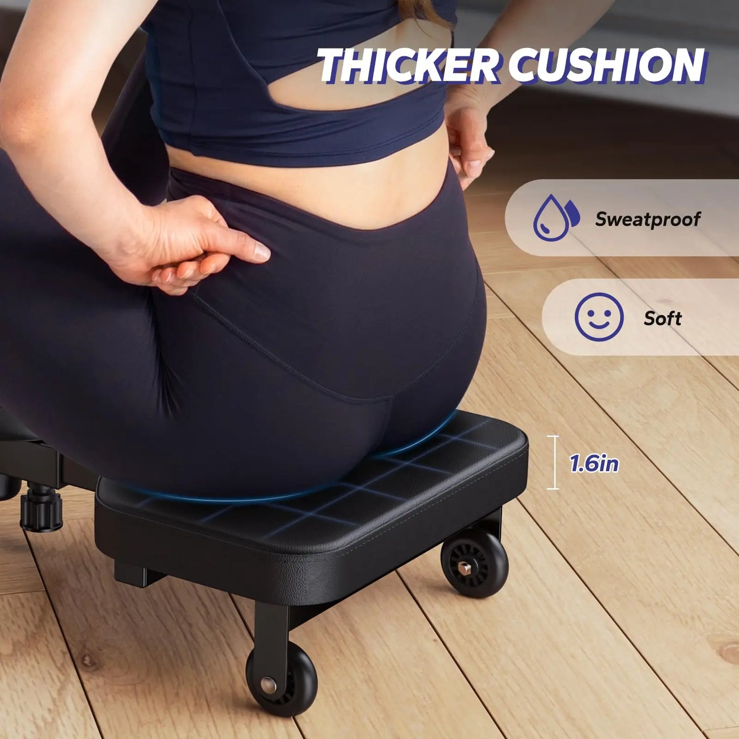 Merach Core Trainers Abdominal Exercise Machine Multifunctional Fitness Equipment for Home Gym Black Dragonfly Design