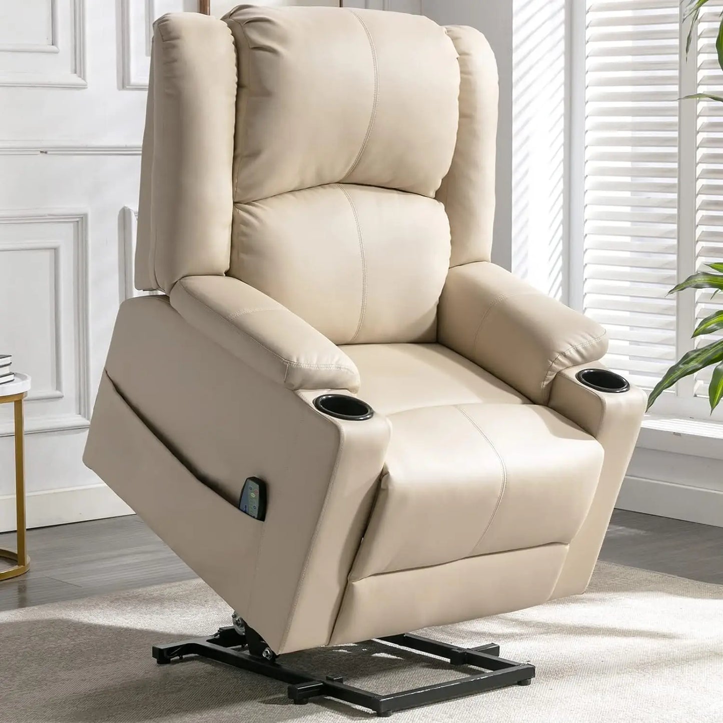 Comhoma Power Lift Recliner for Elderly with Heat Massage
