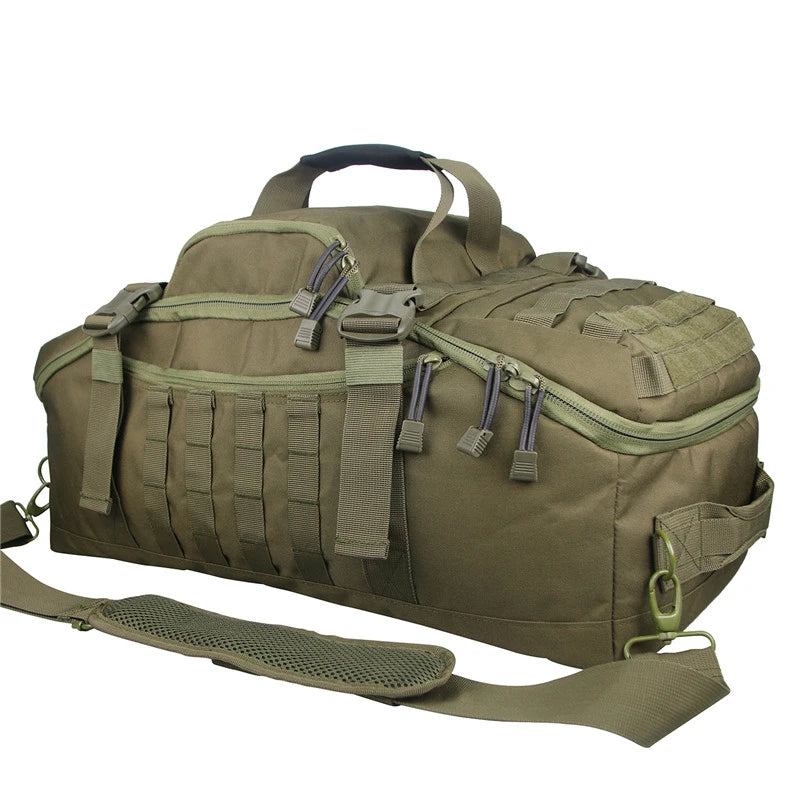 35L 50L 80L Outdoor Mountaineering Molle Tactical Backpack Large Duffel Bag Hiking Camping Travel Bag