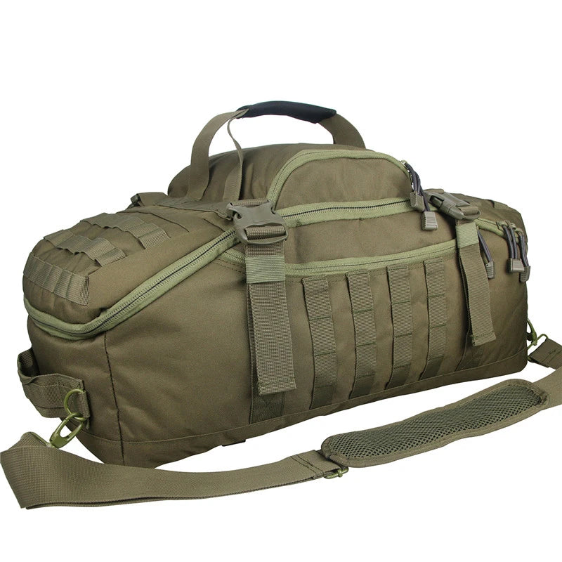 35L 50L 80L Outdoor Mountaineering Molle Tactical Backpack Large Duffel Bag Hiking Camping Travel Bag