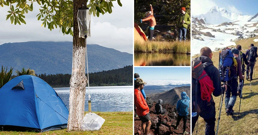 Miniwell Portable Water Filter 0.1 Micron UF Carbon Activated Coconut Shell Emergency Outdoor Camping Hiking Survival Filter