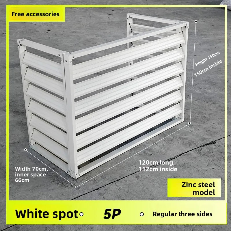 Hign-Concerned Air Conditioner Protective Cover Aluminum