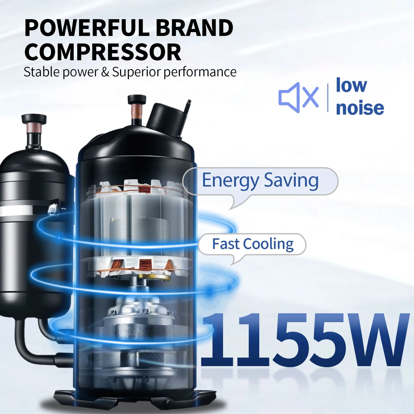 VEVOR Commercial Ice Cream Maker 22-30L/H Yield 2200W