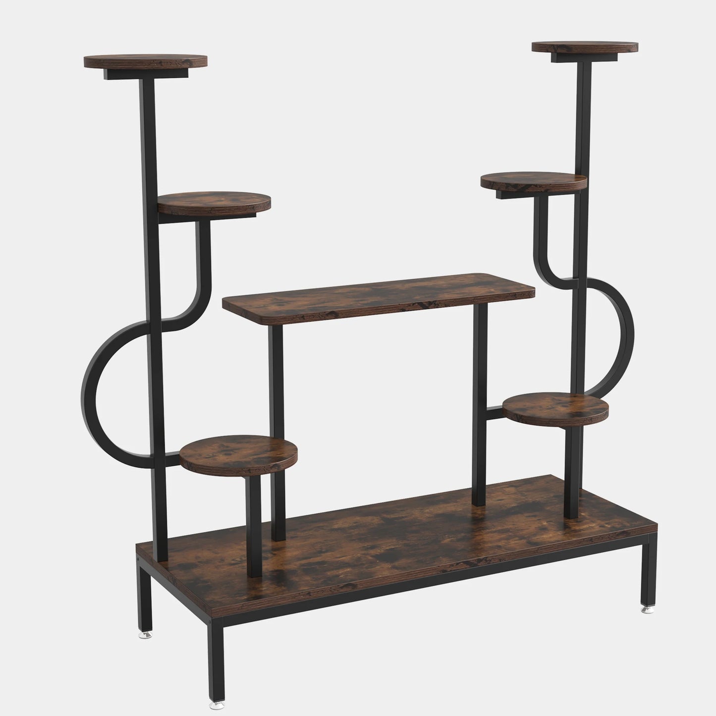 Tribesigns 8 Tier Metal Plant Stand Large Shelf For Plants