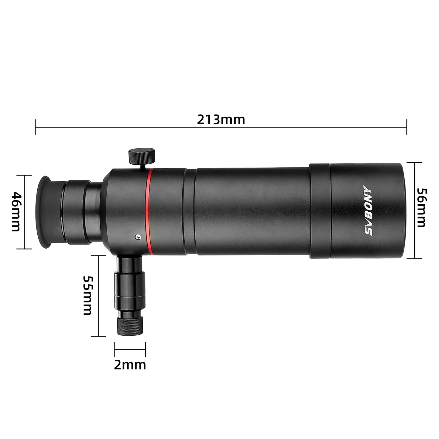 Svbony SV208 8x50mm Illuminated Reticle Finder Scope