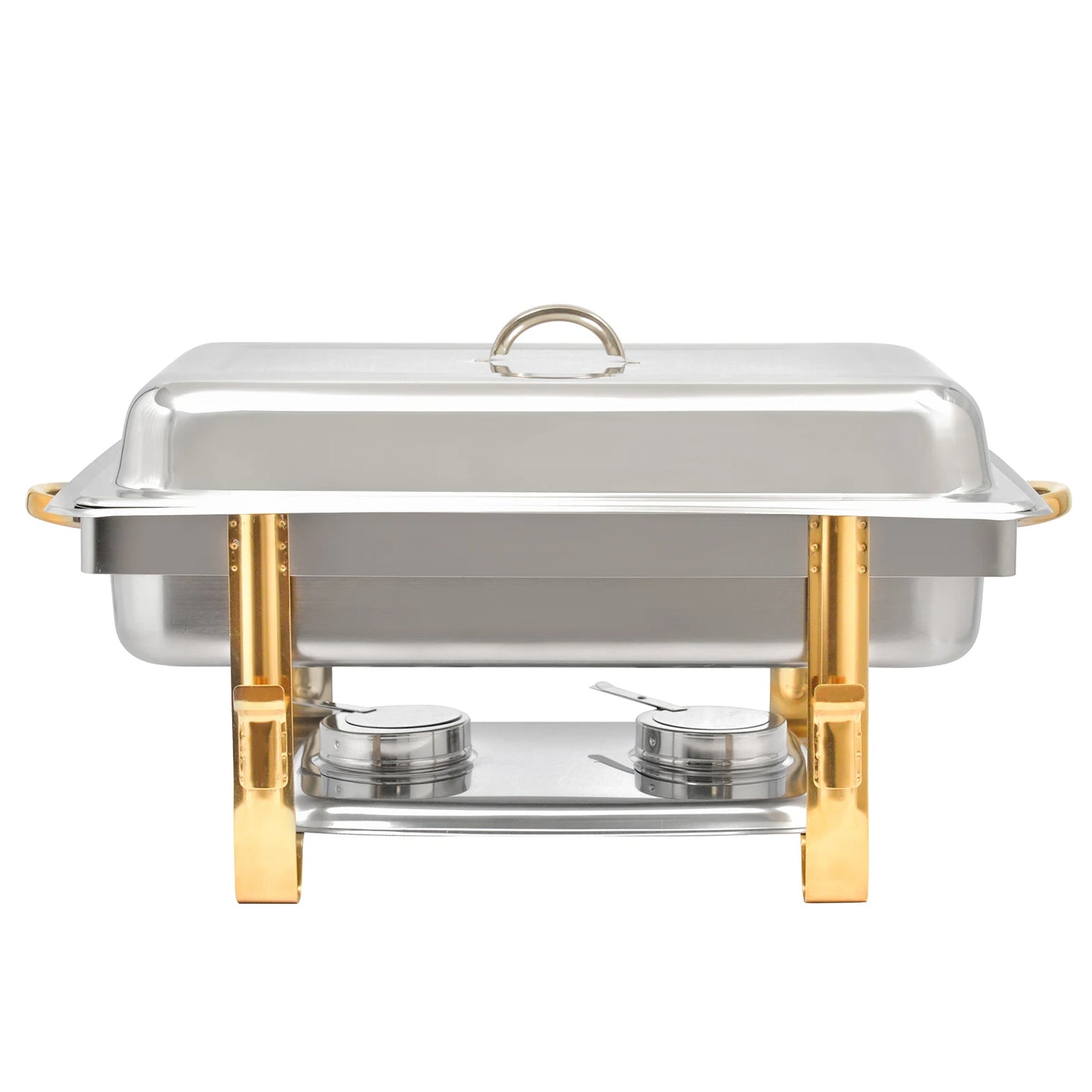 9L Stainless Steel Chafer Chafing Dish Sets Buffet Catering Pans Stainless Steel Food Warmer Chafing Dish Heat Tank Food