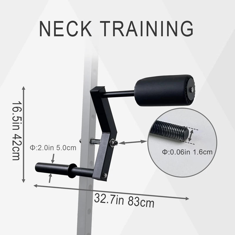 Upgraded Rack Mount Neck Trainer for Arm Strength Training