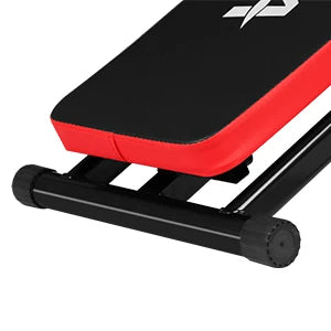 Adjustable Ab Exercise Bench Foldable Sit Up Bench with LCD Monitor Full Body Workout Machine Home Fitness Equipment