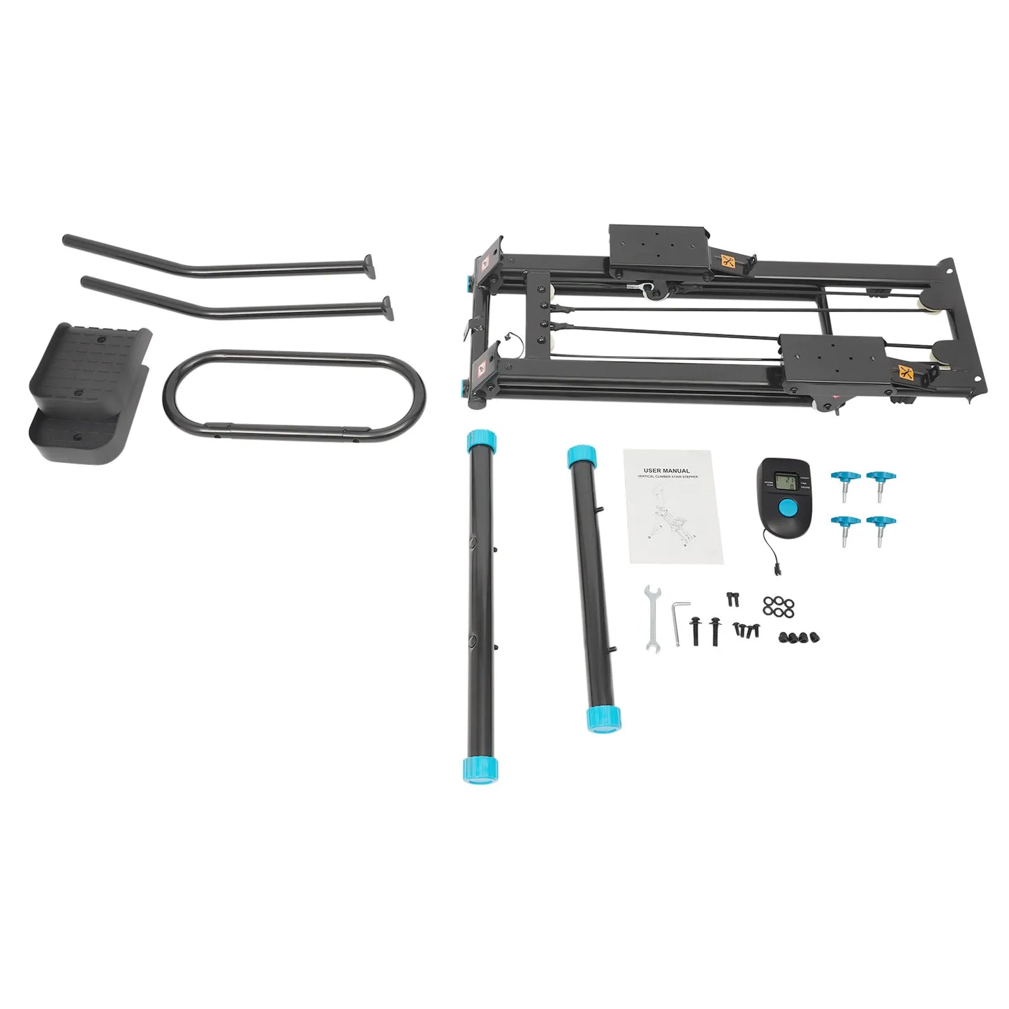 Folding Stair Stepper for Home Gym Vertical Climber Fitness Step Machine Indoor Cardio Training Equipment