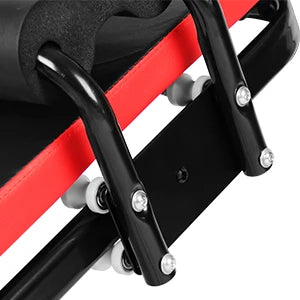 Adjustable Ab Exercise Bench Foldable Sit Up Bench with LCD Monitor Full Body Workout Machine Home Fitness Equipment