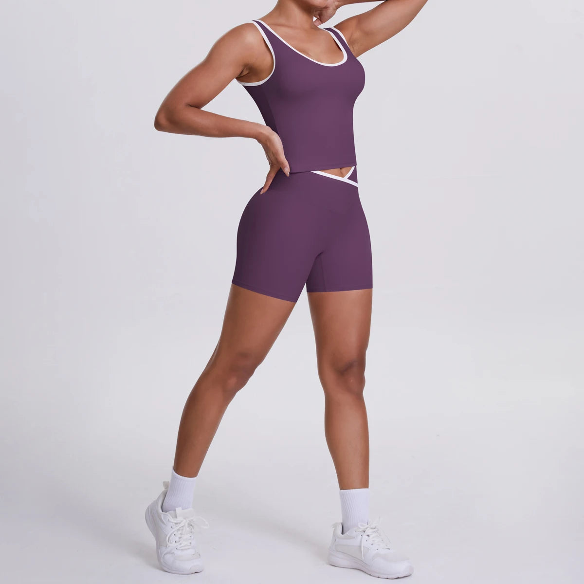 Heart And Home Yoga Sets Women Backless Quick Dry Shorts