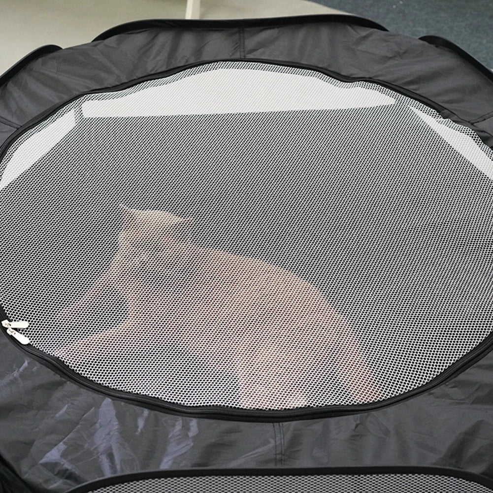2 In 1 Foldable Cat Tunnel And Nest Toy Multifunctional Rabbit Cage Pet Supplies Cloth Material For Cats