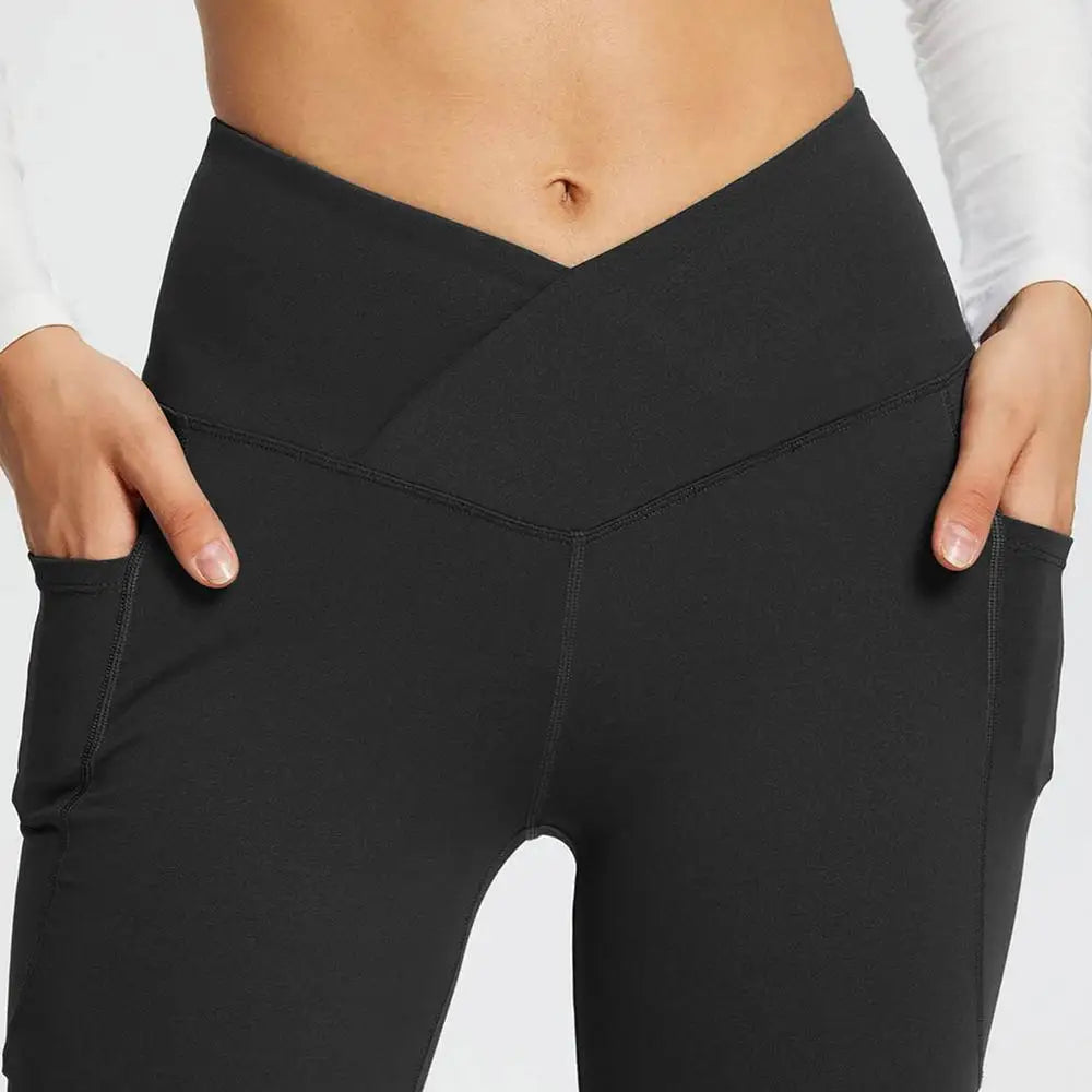 Heart and Home Shop Yoga Pants Bootcut High Waisted Leggings