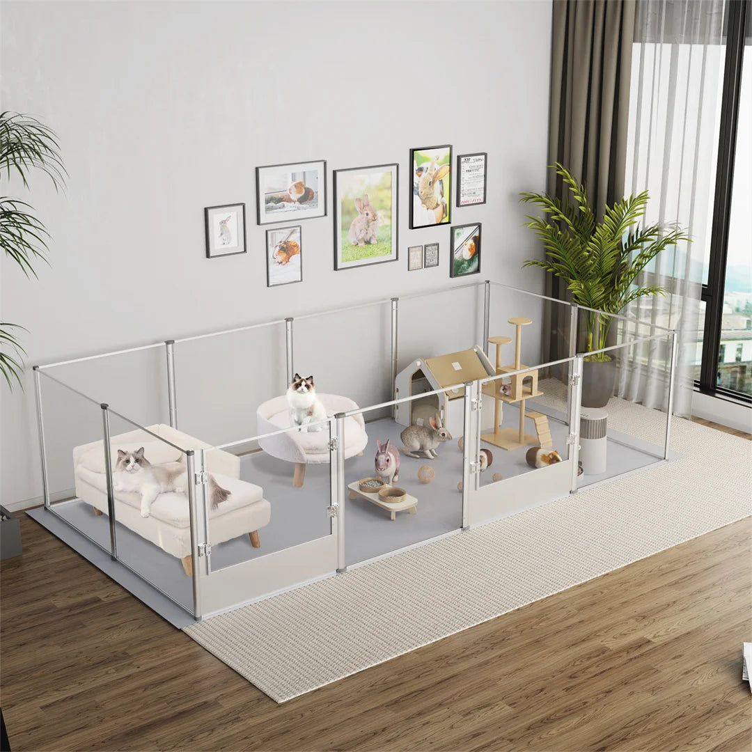 Luxury Soft Warm Plush Pet Bed Nesting Chair with Wood Legs And Washable Waterproof Cushion Pad for Small Pets White