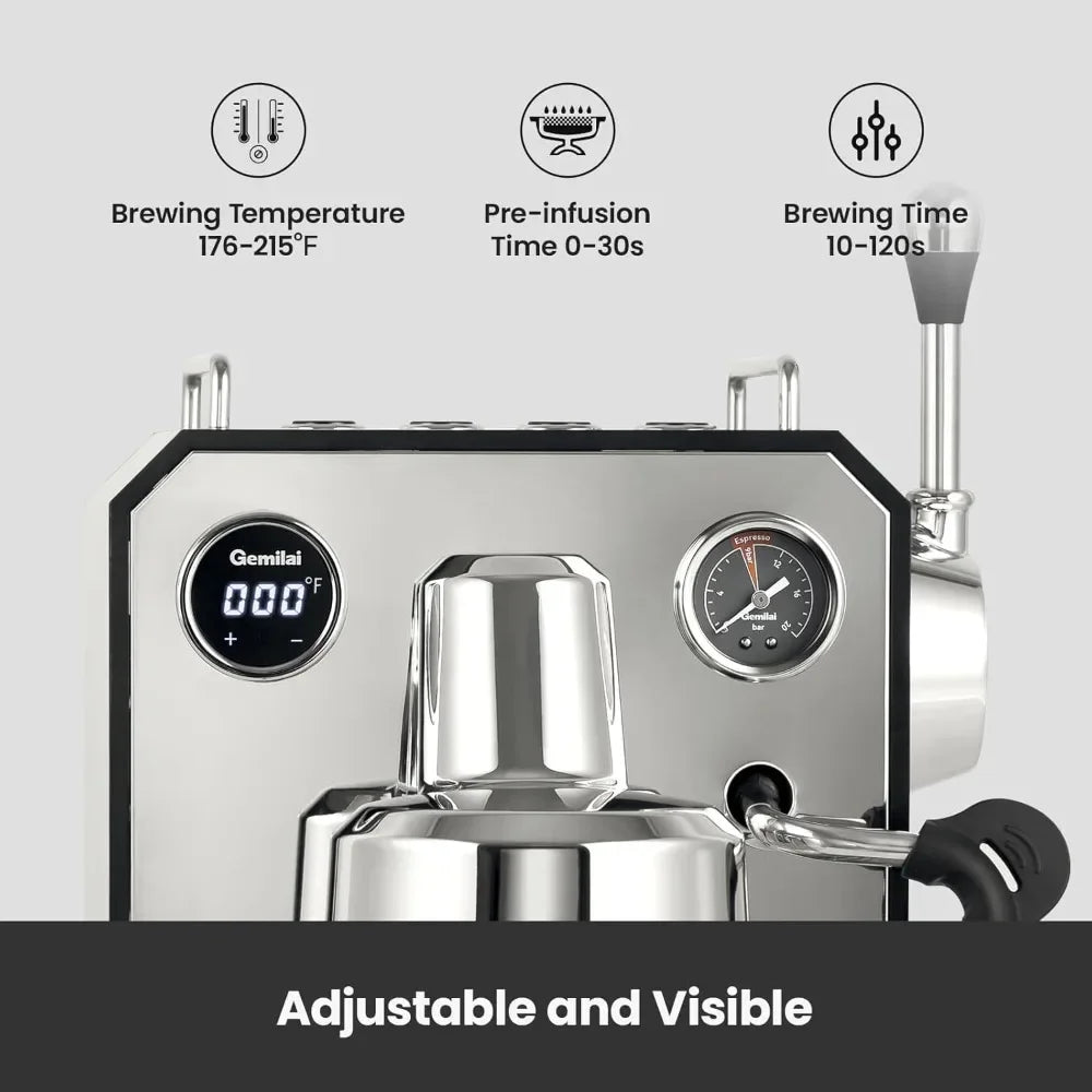 Hign-concerned 15 Bar Espresso Maker With Milk Frother