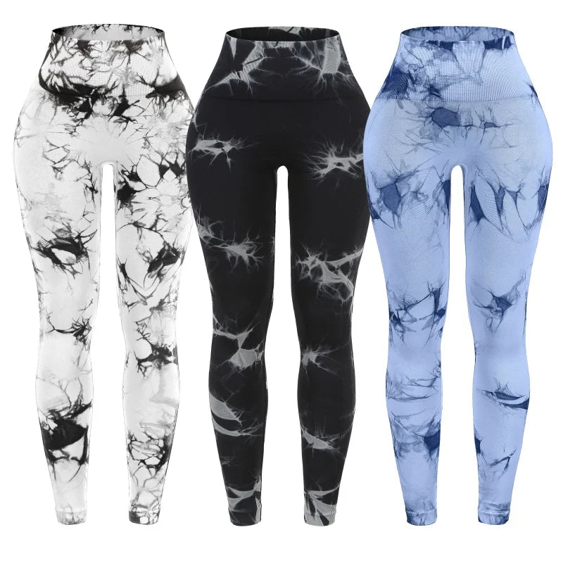 Heart and Home Shop 3 Piece Workout Leggings Set High Waist