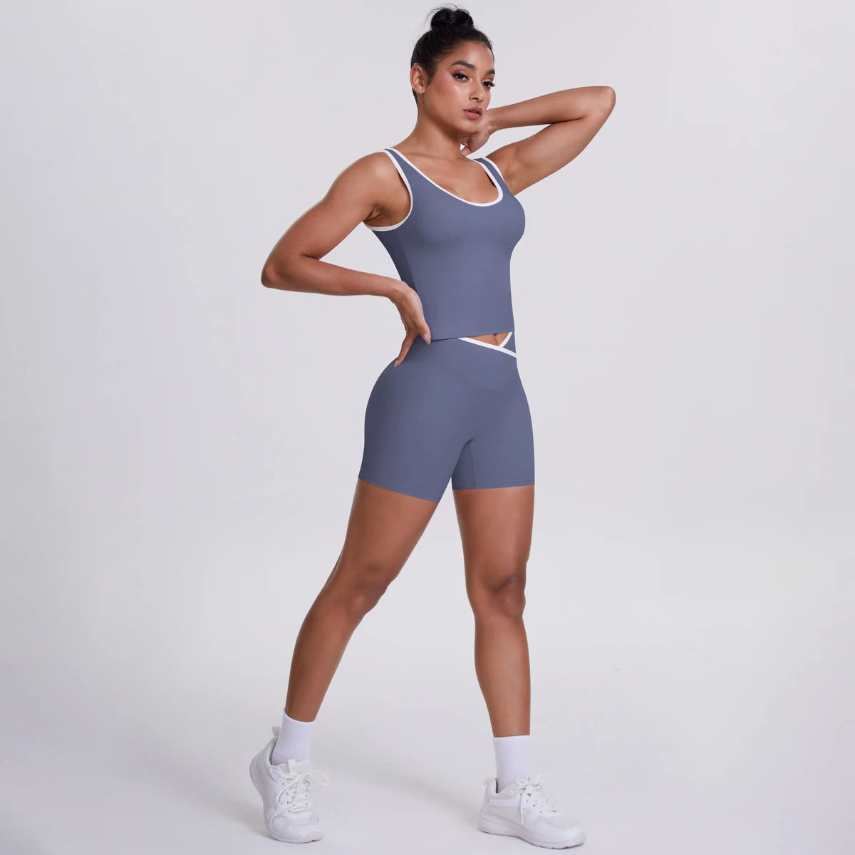 Heart And Home Yoga Sets Women Backless Quick Dry Shorts