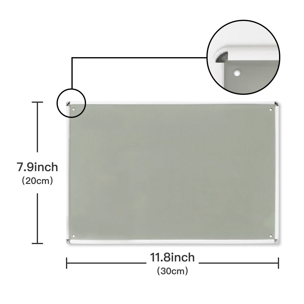 Putuo Decor 1PC Alcohol Metal Signs Funny Plaque Tin Wall Art Poster Plate for Bar Kitchen Man Cave Decor, 7.8 X 11.8 Inches