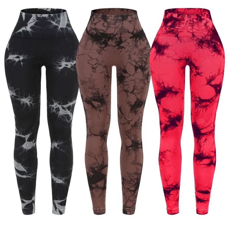 Heart and Home Shop 3 Piece Workout Leggings Set High Waist