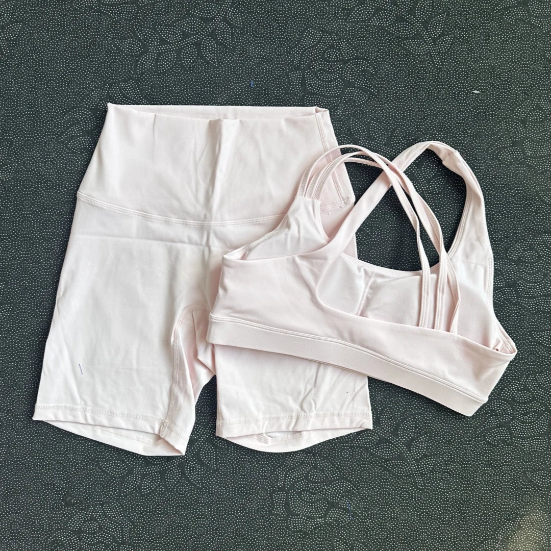 Zhejiang Solid Yoga Set Women Gym Tracksuit Comfort