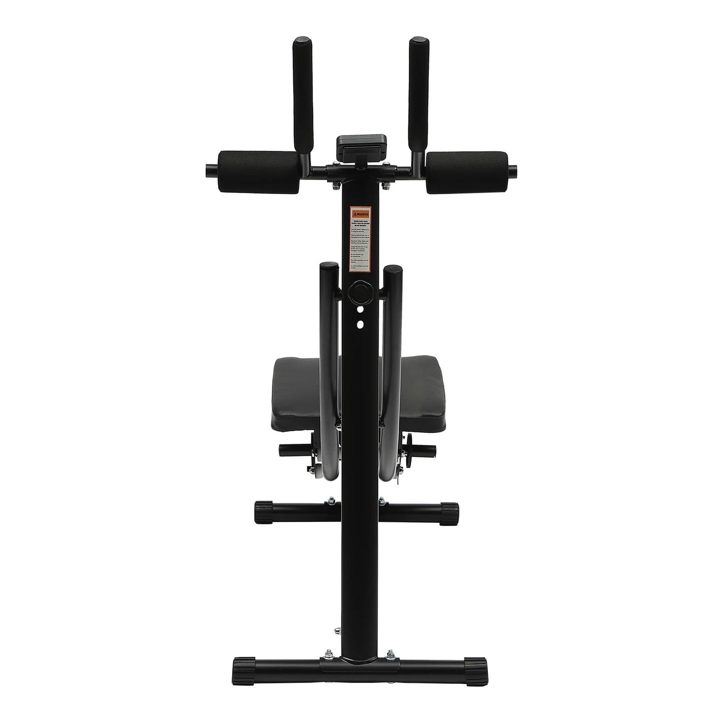 Foldable Ab Roller with LED Display Core Workout Machine Silent Neck Back Shoulder Stress Relief Home Exercise Equipment