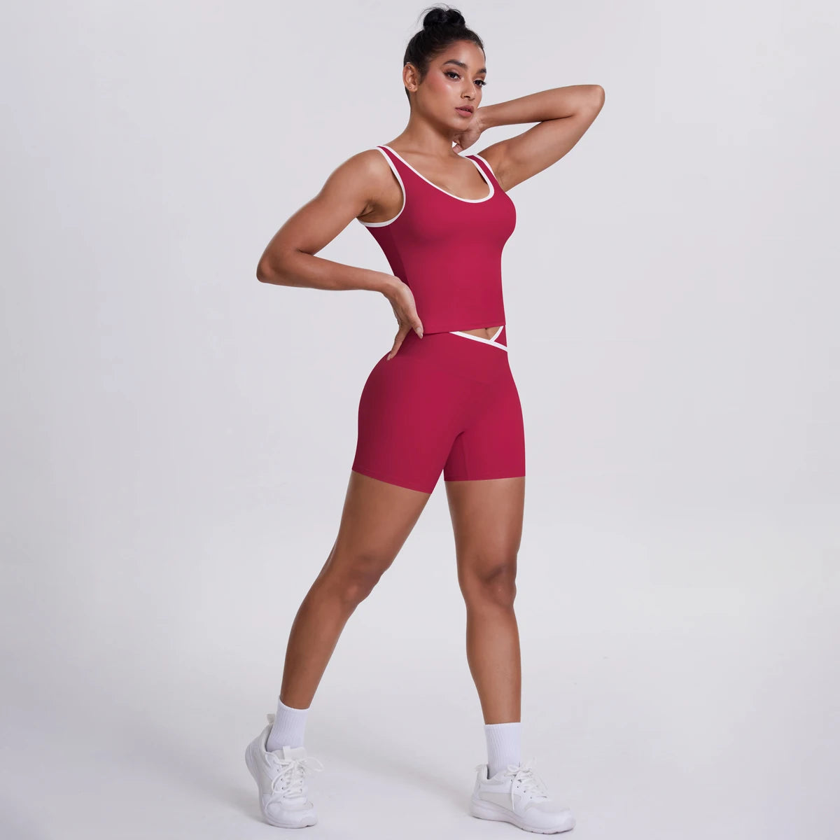 Heart And Home Yoga Sets Women Backless Quick Dry Shorts