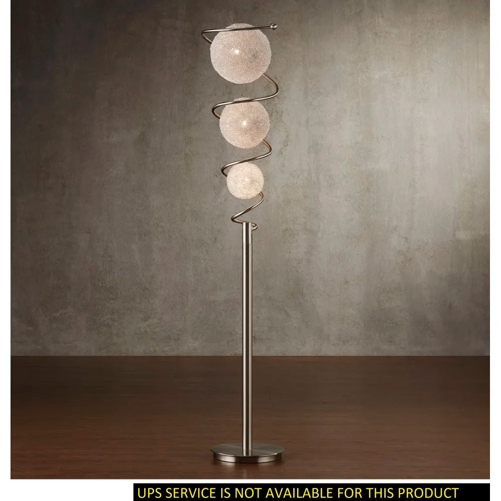 Luxurious Bedroom Table Lamp Sparkling Decorative Designer Home Decor Table Lamp 3 Wire-Wrapped Balls Night Light Living Room