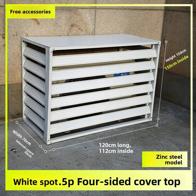 Hign-Concerned Air Conditioner Protective Cover Aluminum