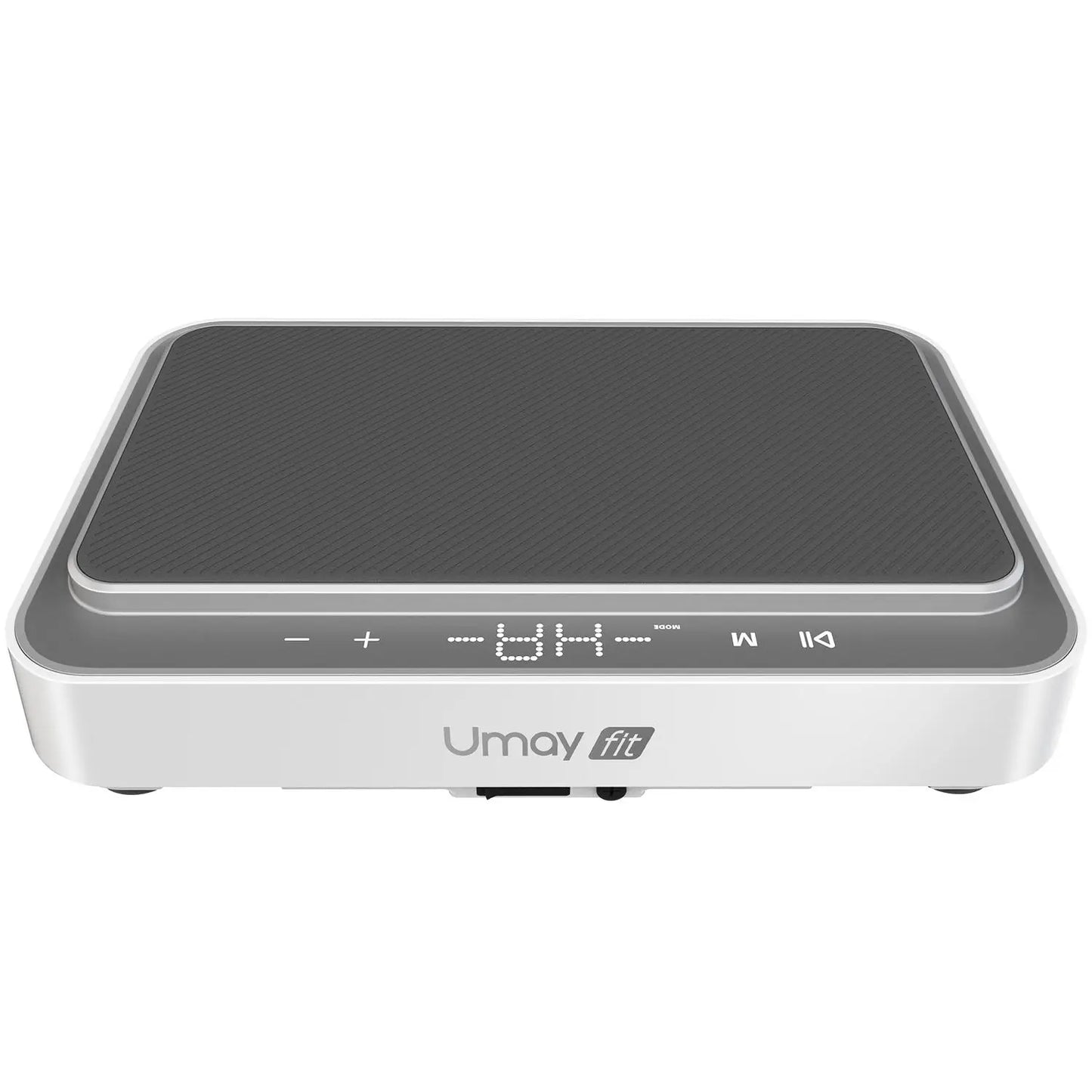 Umay Fitness Vibration Board Blue and White Full Body Home Workout Machine with Ring Band for Improved Blood and Lymphatic Circulation