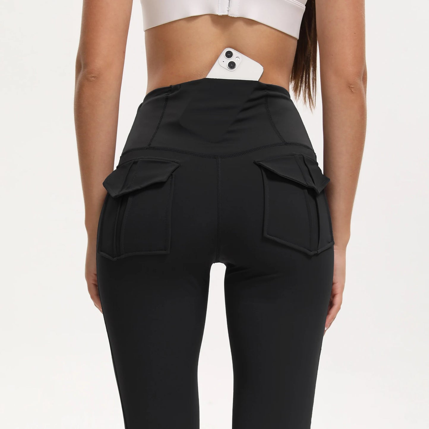 Heart and Home Shop 3 Pack Bootcut Yoga Pants With Pockets