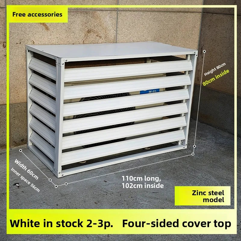 Hign-Concerned Air Conditioner Protective Cover Aluminum