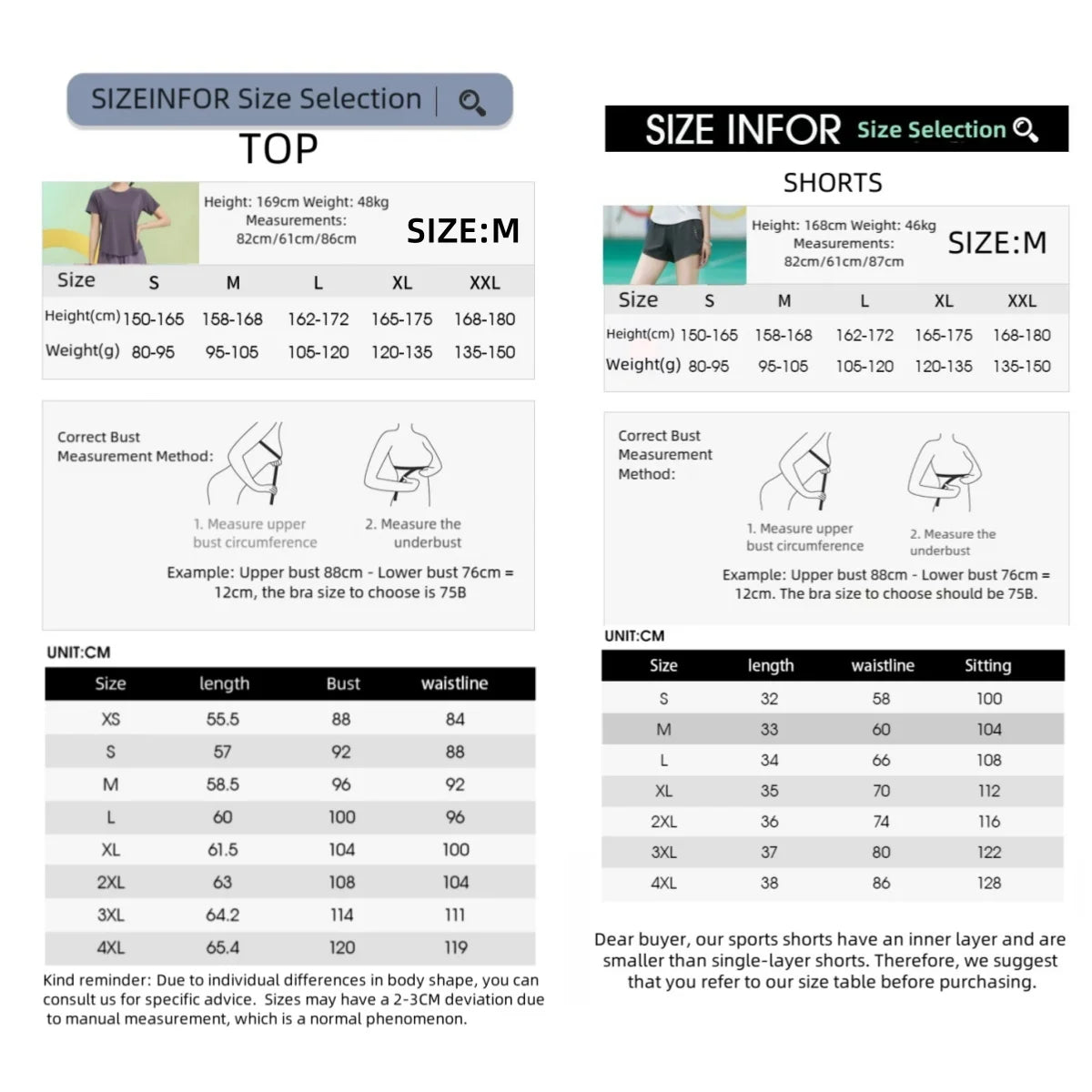 DRUR Women Yoga Set 2 Piece Fitness Wear Running Shorts