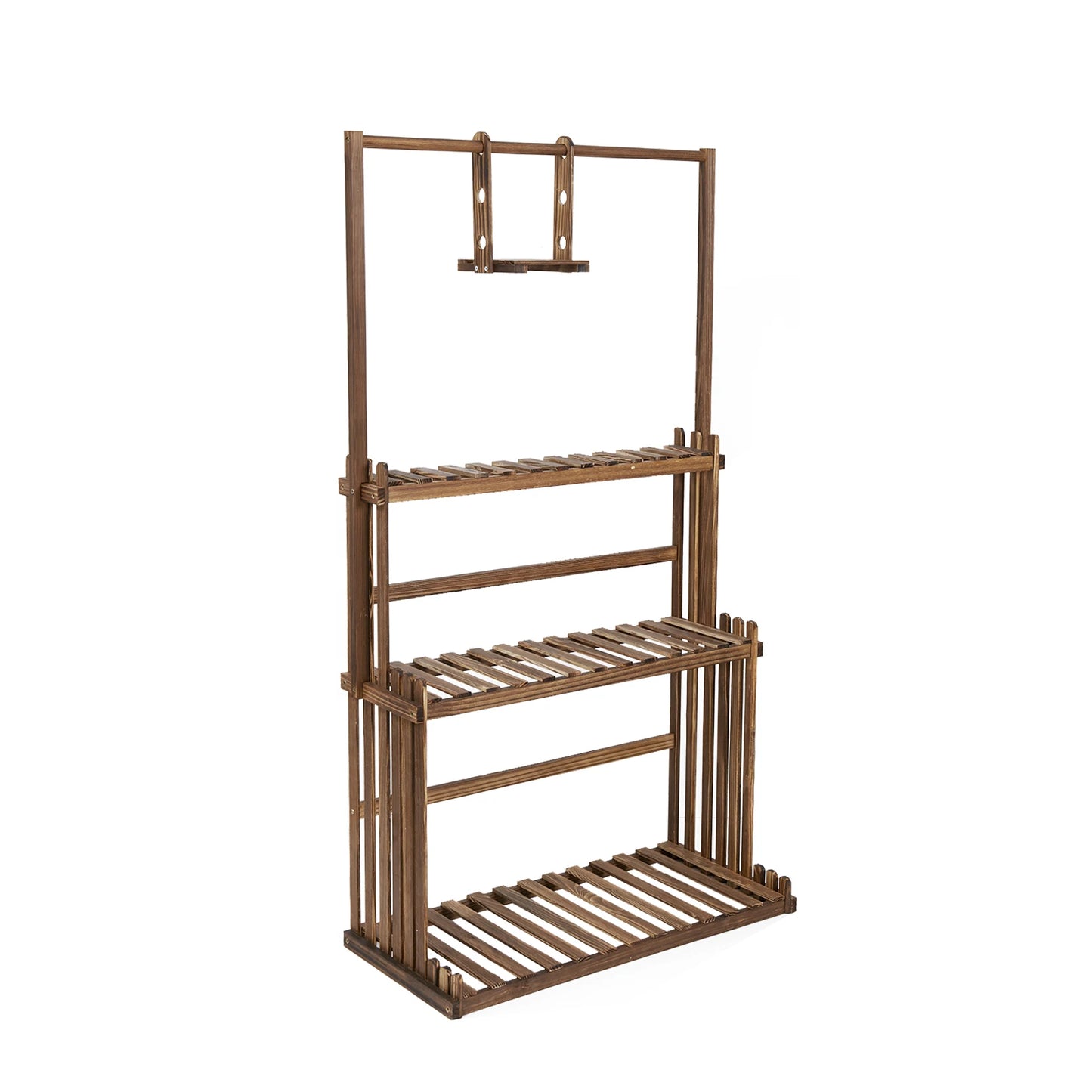 Wisfor 3 Tier Heavy Duty Wood Plant Stand Indoor Outdoor