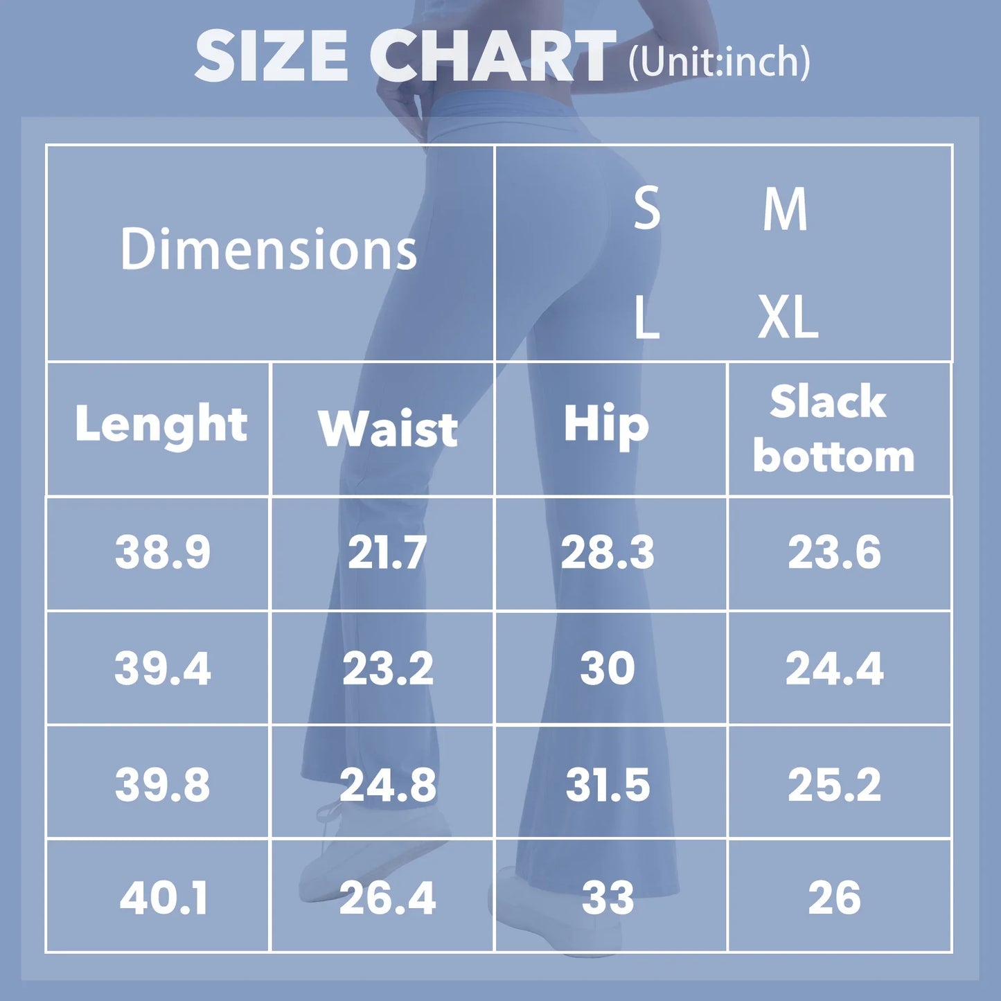 Heart And Home Yoga Flare Leg Pants Set Breathable Flex