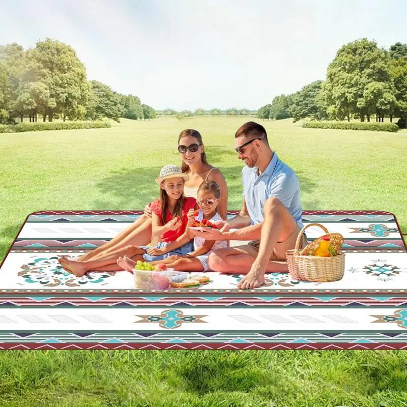 Hign Concerned Chemical Boho Beach Blanket Waterproof